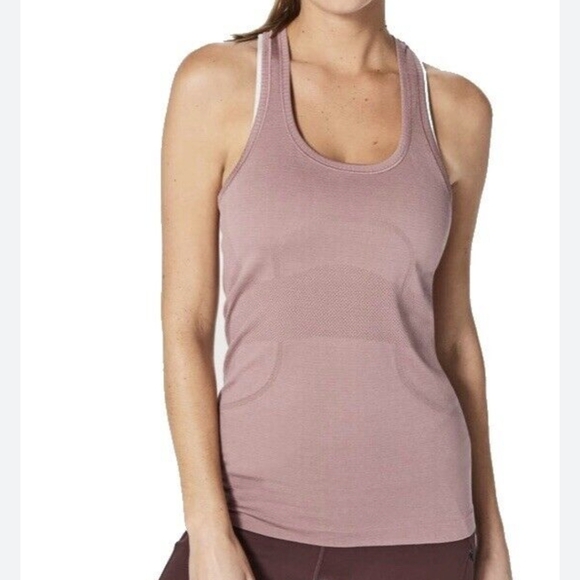 Lululemon Swiftly Racerback Tank. I Run For Cheese. - Picture 2 of 13